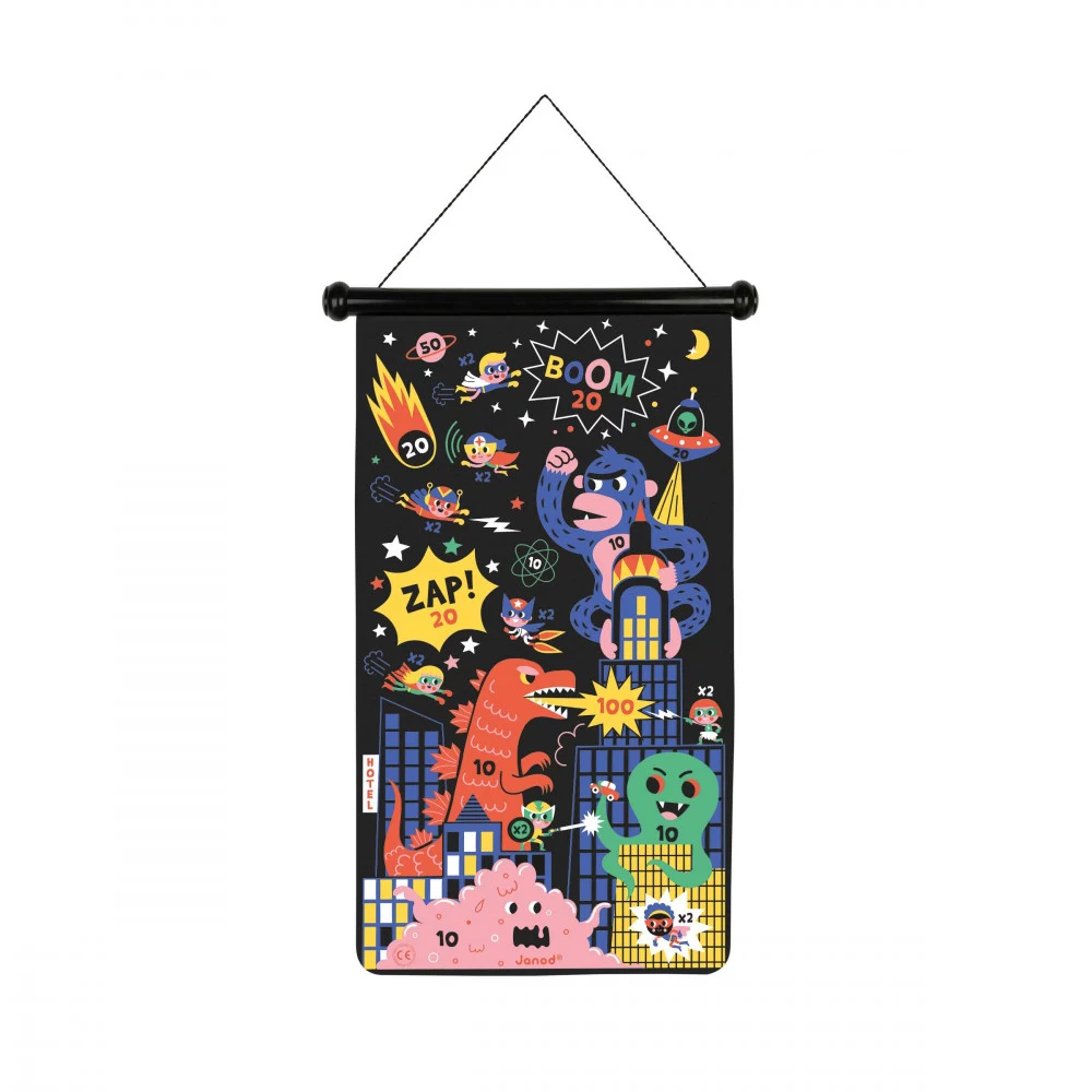Janod Superhero Magnetic Dart Game