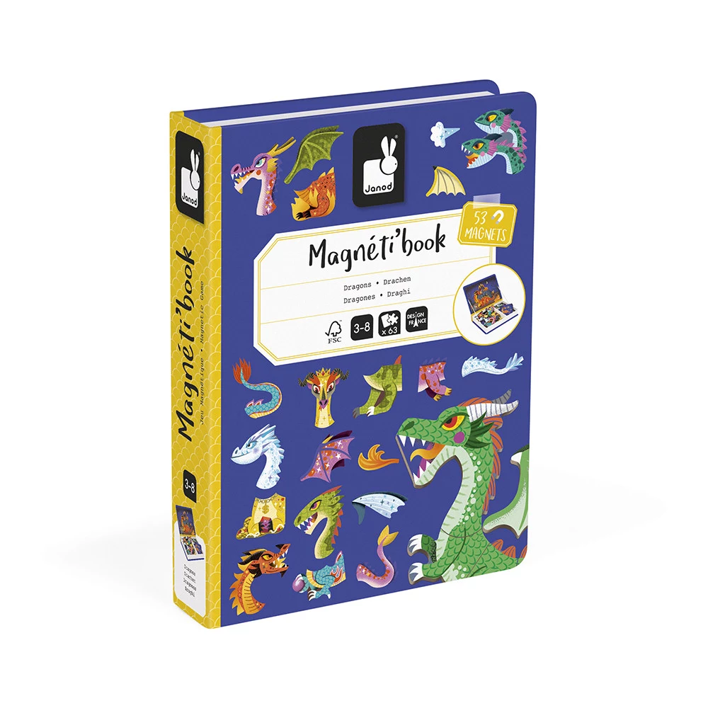 Janod Magnetibook Smoki Magnetic Book Game