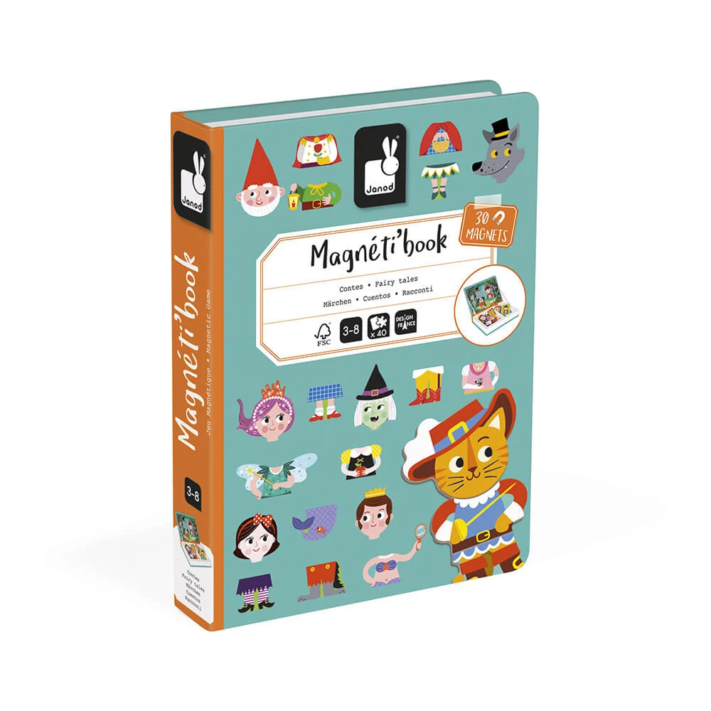 Janod Magnetibook Fairy Tales Magnetic Book