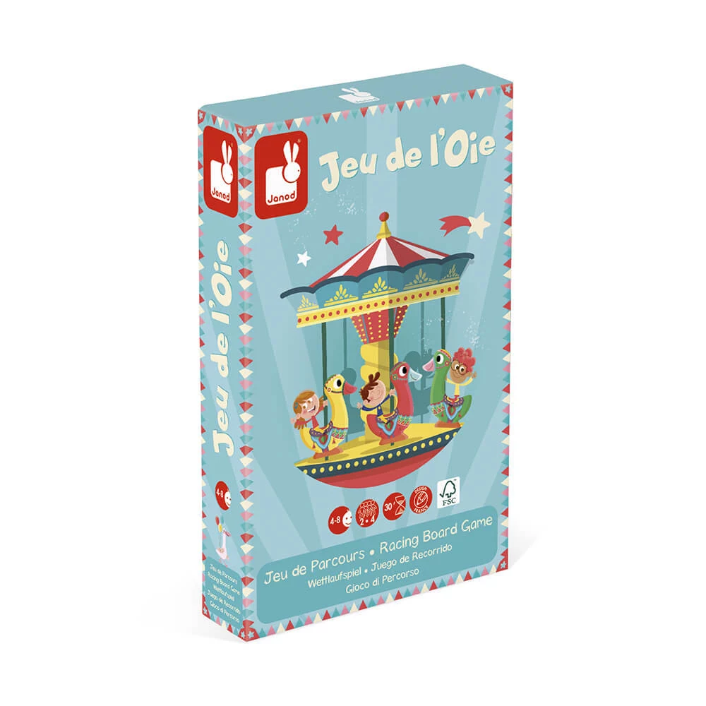 Janod Carousel – zosu skriešanās galda
