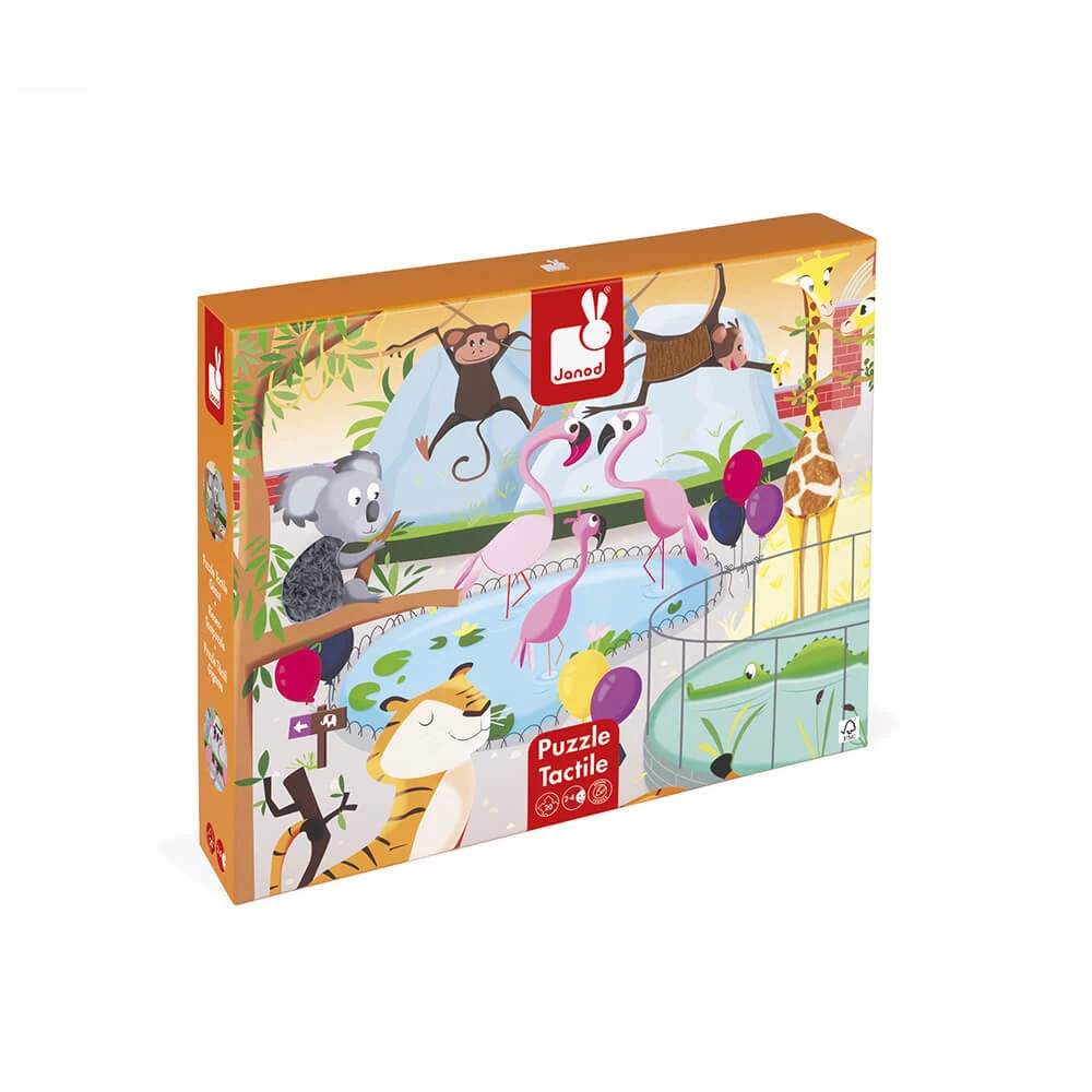 Janod Zoo Train Wooden Play Set