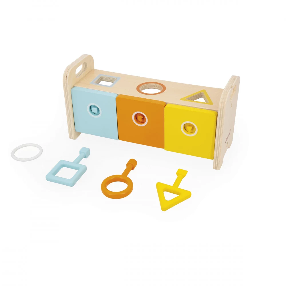 Janod Essentiel Wooden Shape Sorter with