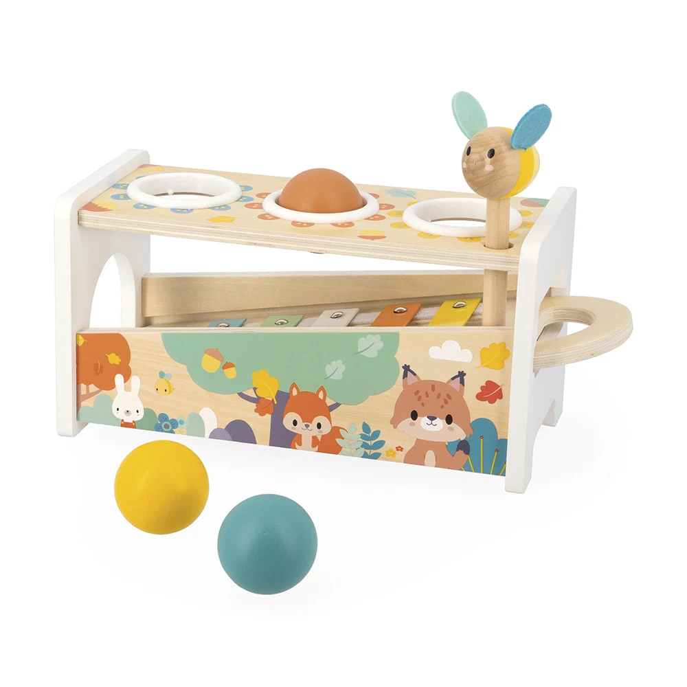 Janod Pure Wooden Xylophone with Ball