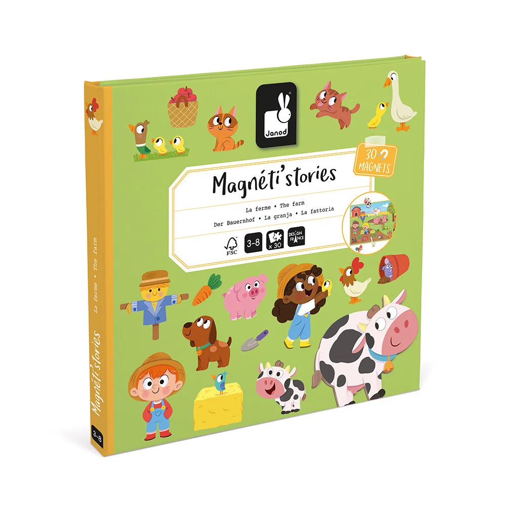 Janod Magneti`stories Farma Magnetic Story Set