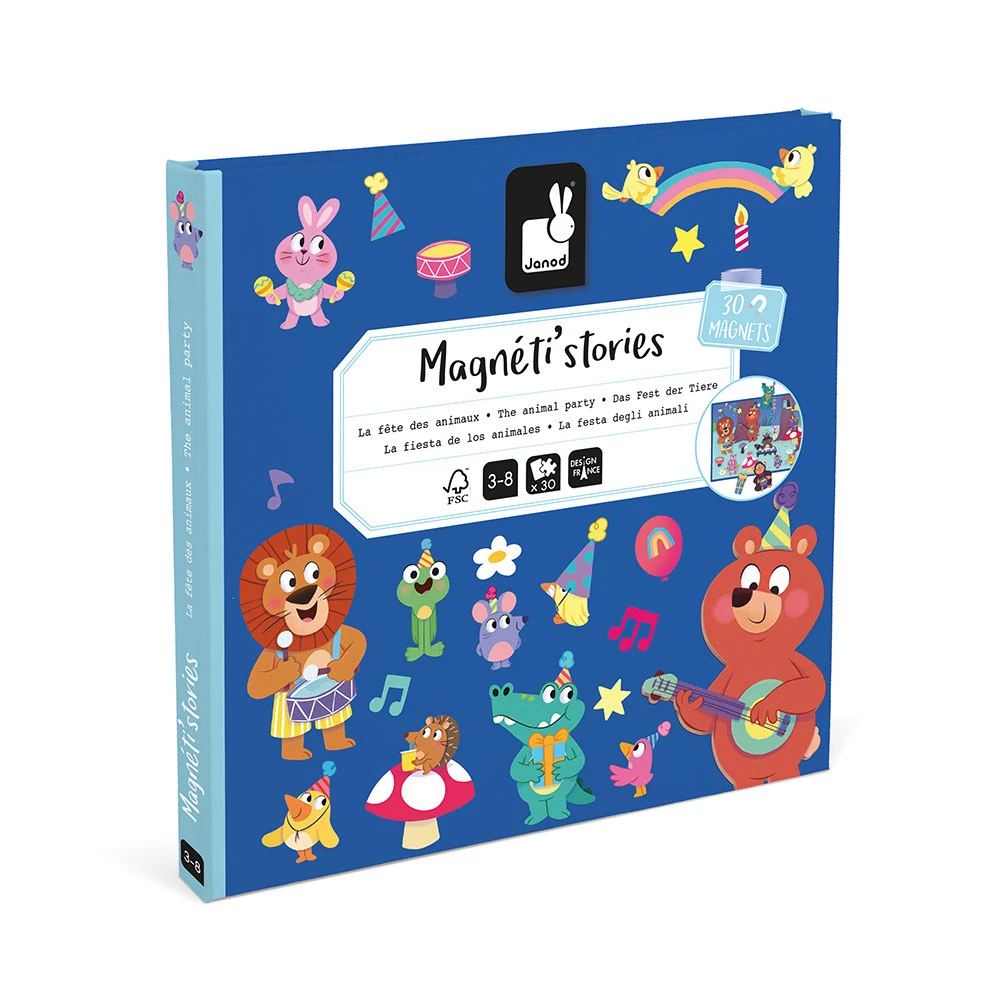 Janod Magneti`stories Forest Party Magnetic Story