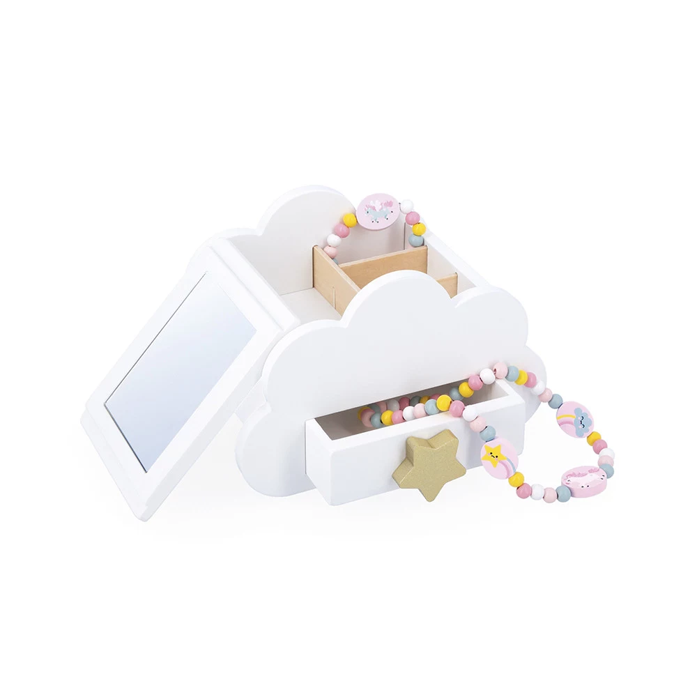 Janod Unicorn Musical Jewelry Box with