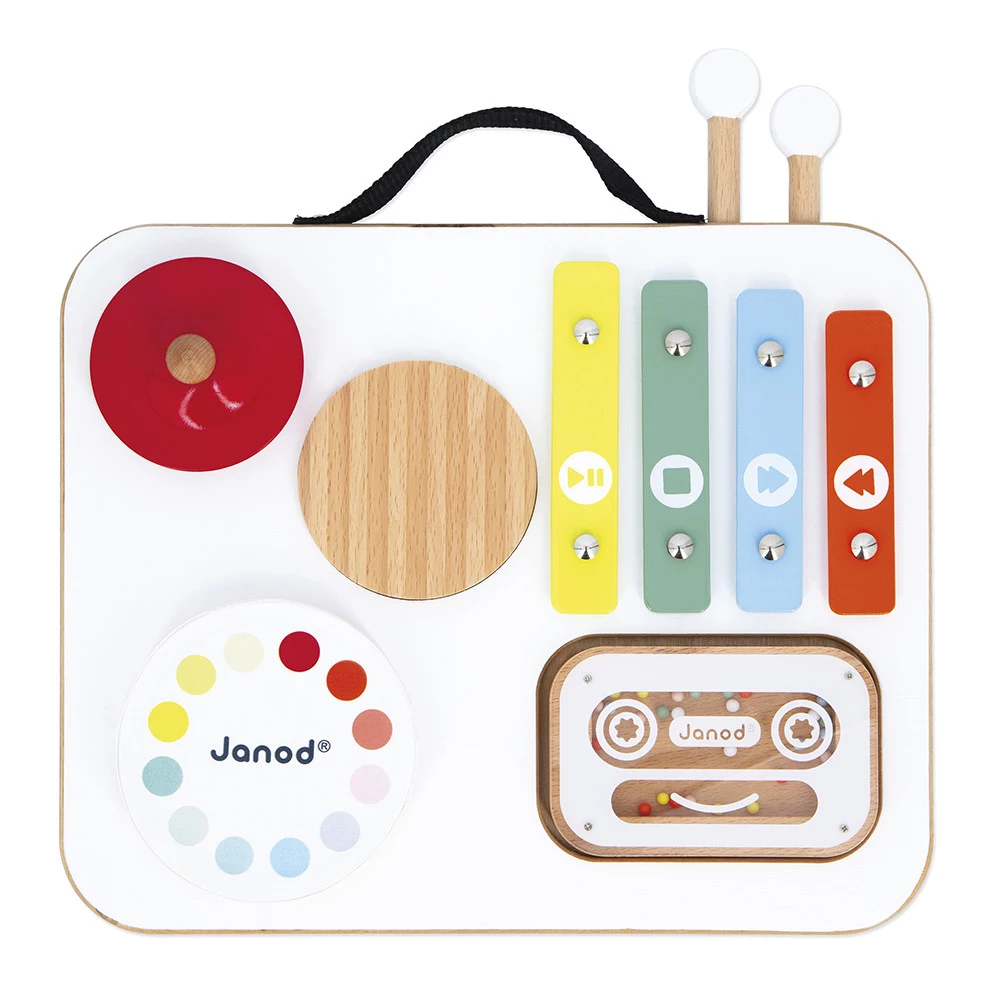 Janod Confetti Musical Activity Board with
