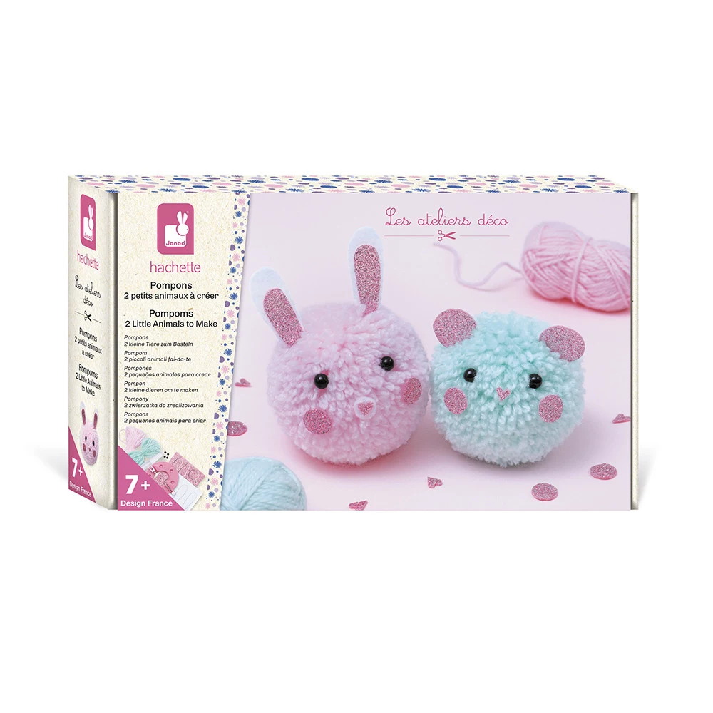 Janod Pom-Pom Creative Craft Kit -