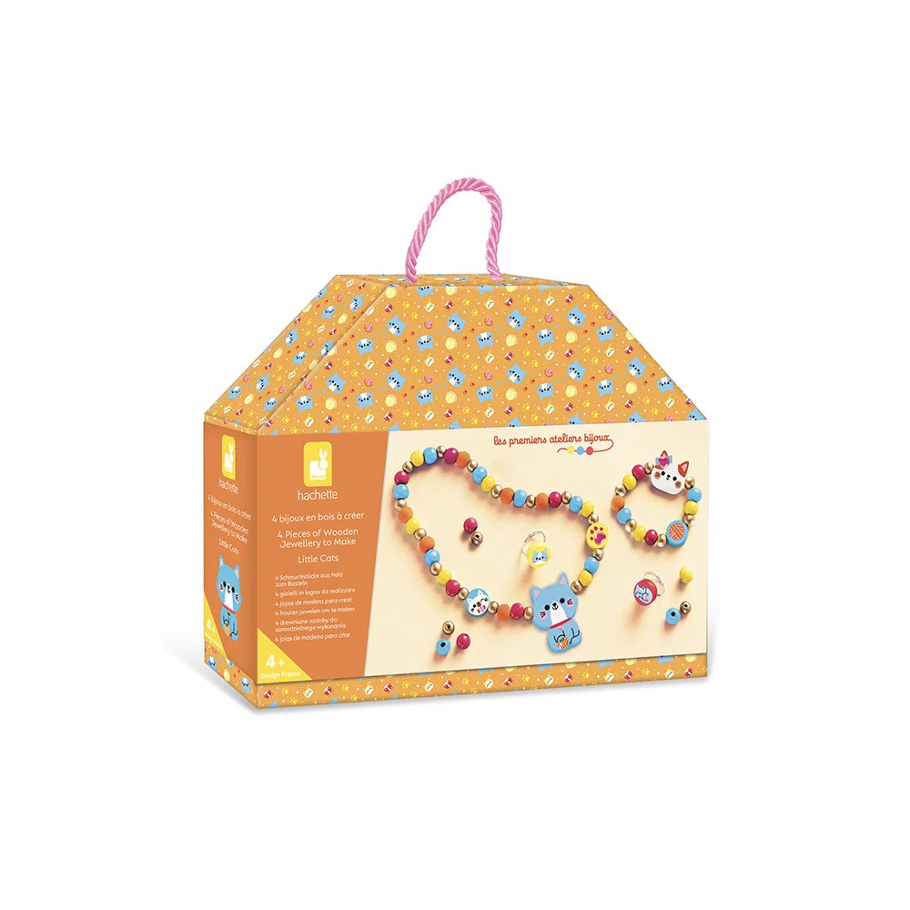 Janod DIY Wooden Jewellery Making Kit