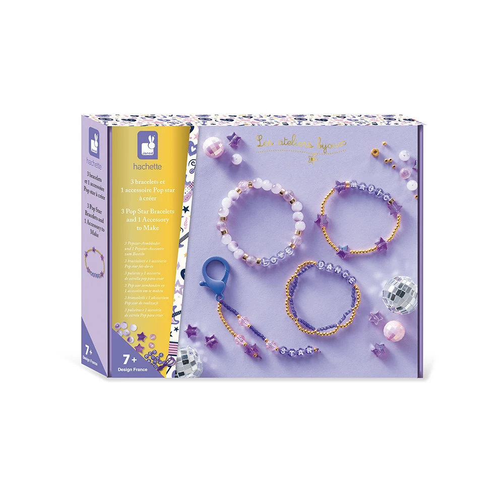 Janod Creative Bead Jewelry Making Kit