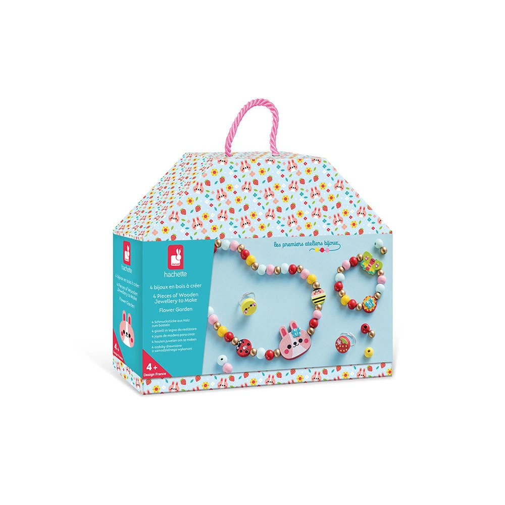 Janod Flower Garden Jewelry Making Kit