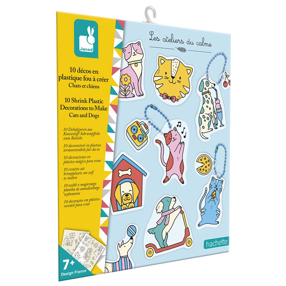 Janod DIY Shrink Plastic Art Kit