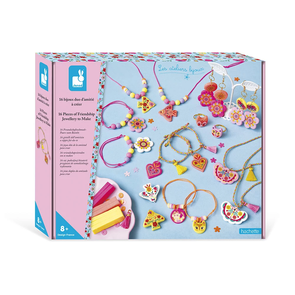 Janod Friendship Jewellery Creative Kit meitenēm