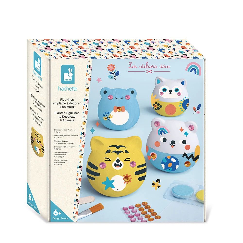 Janod Creative Craft Kit Plaster Animal