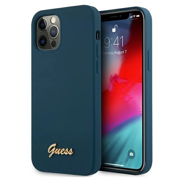 Guess GUHCP12LLSLMGBL Metal Logo Script Hard
