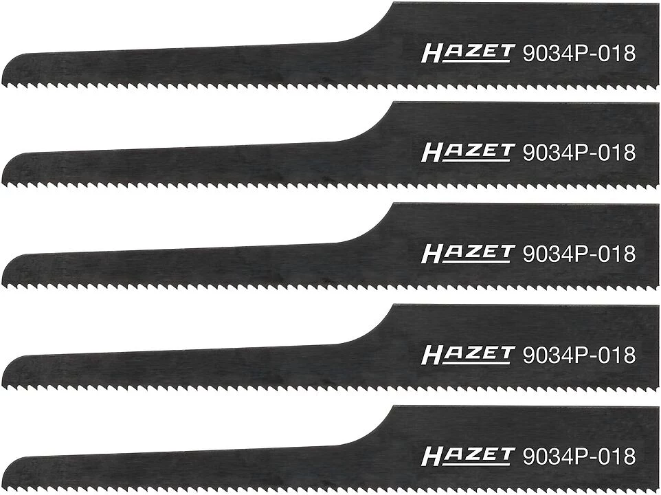 HAZET 9034P-018/5 Finzāģa asmeņu komplekts 5