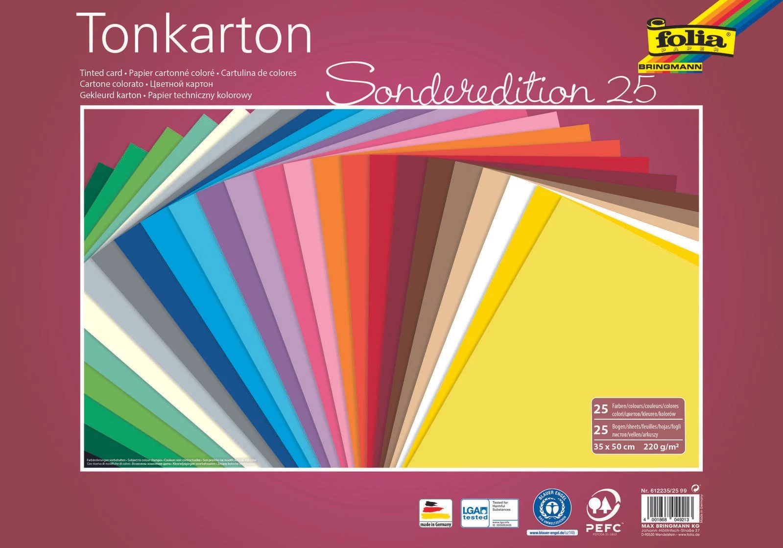 Folia Photo Cardboard Special Edition 25