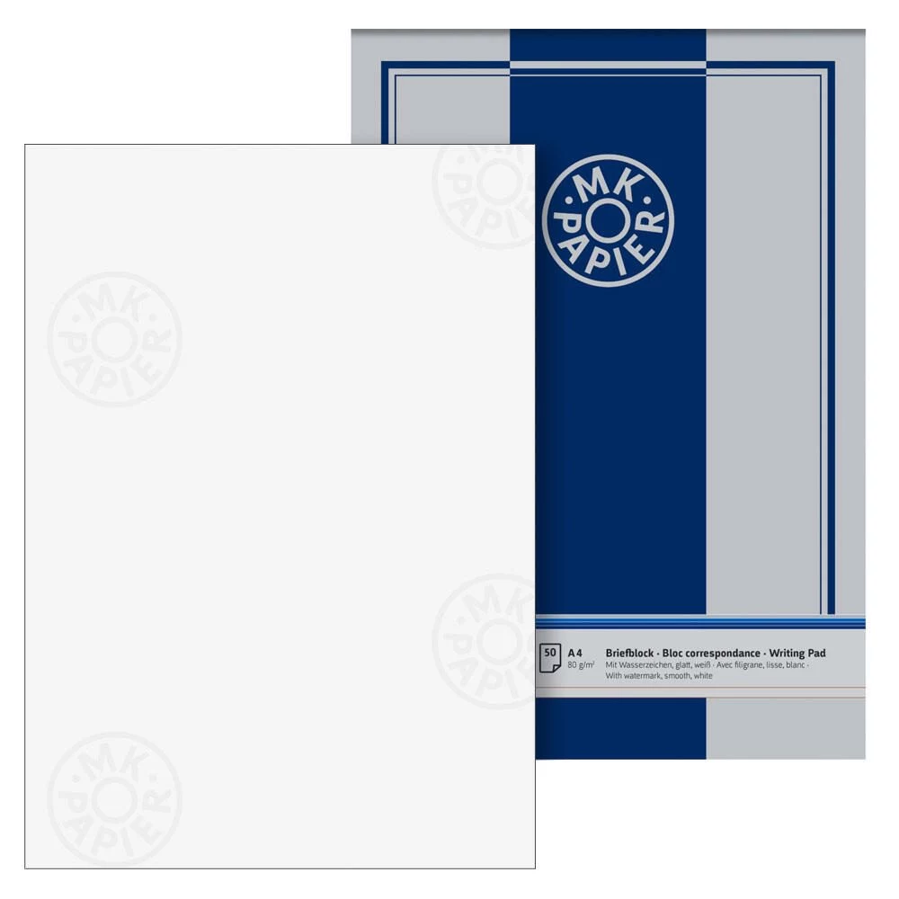 BRUNNEN Letter Paper with Watermark MK