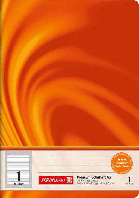 Brunnen Vivendi A5 School Notebook -