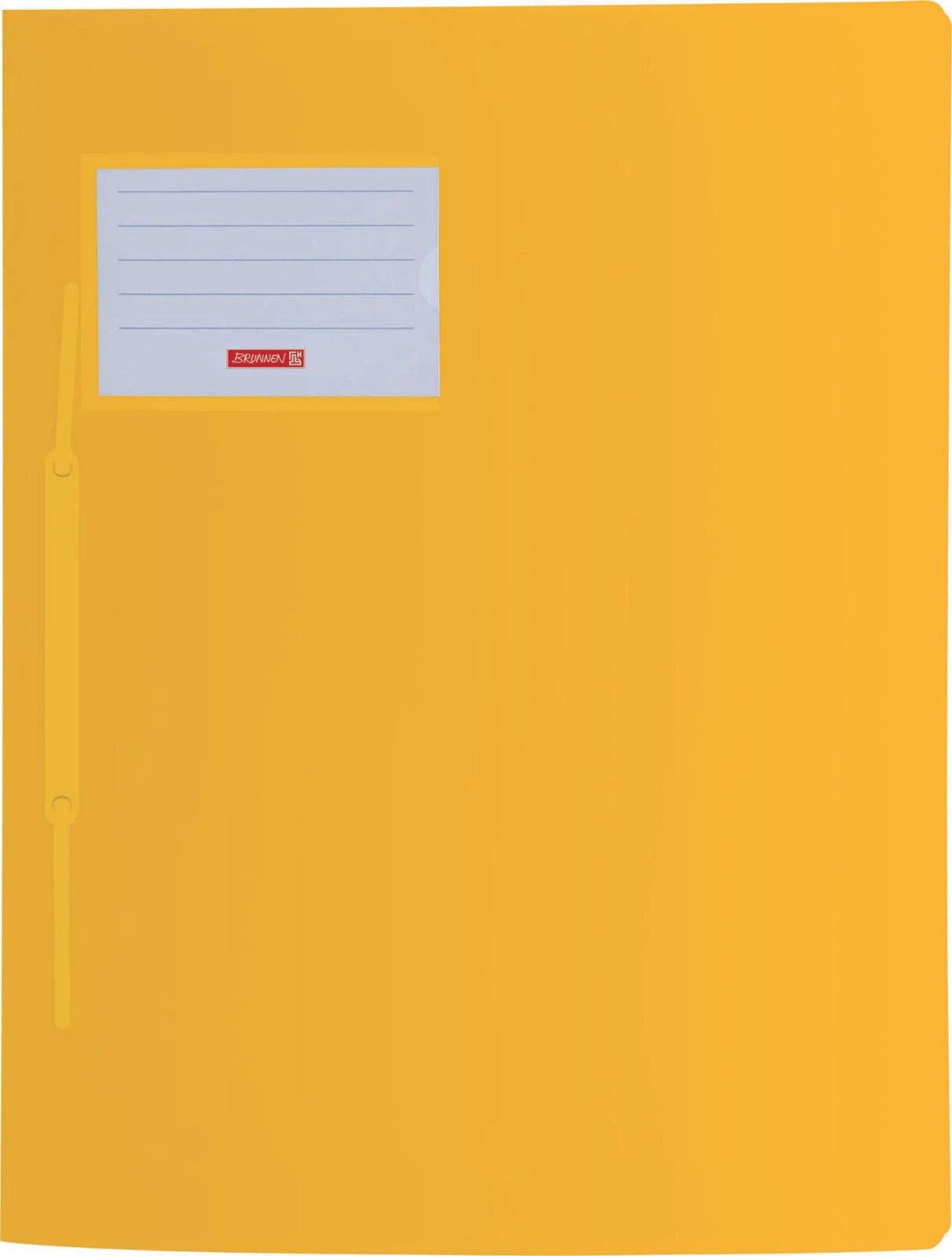 BRUNNEN FACT! Quick Binder Polypropylene Yellow