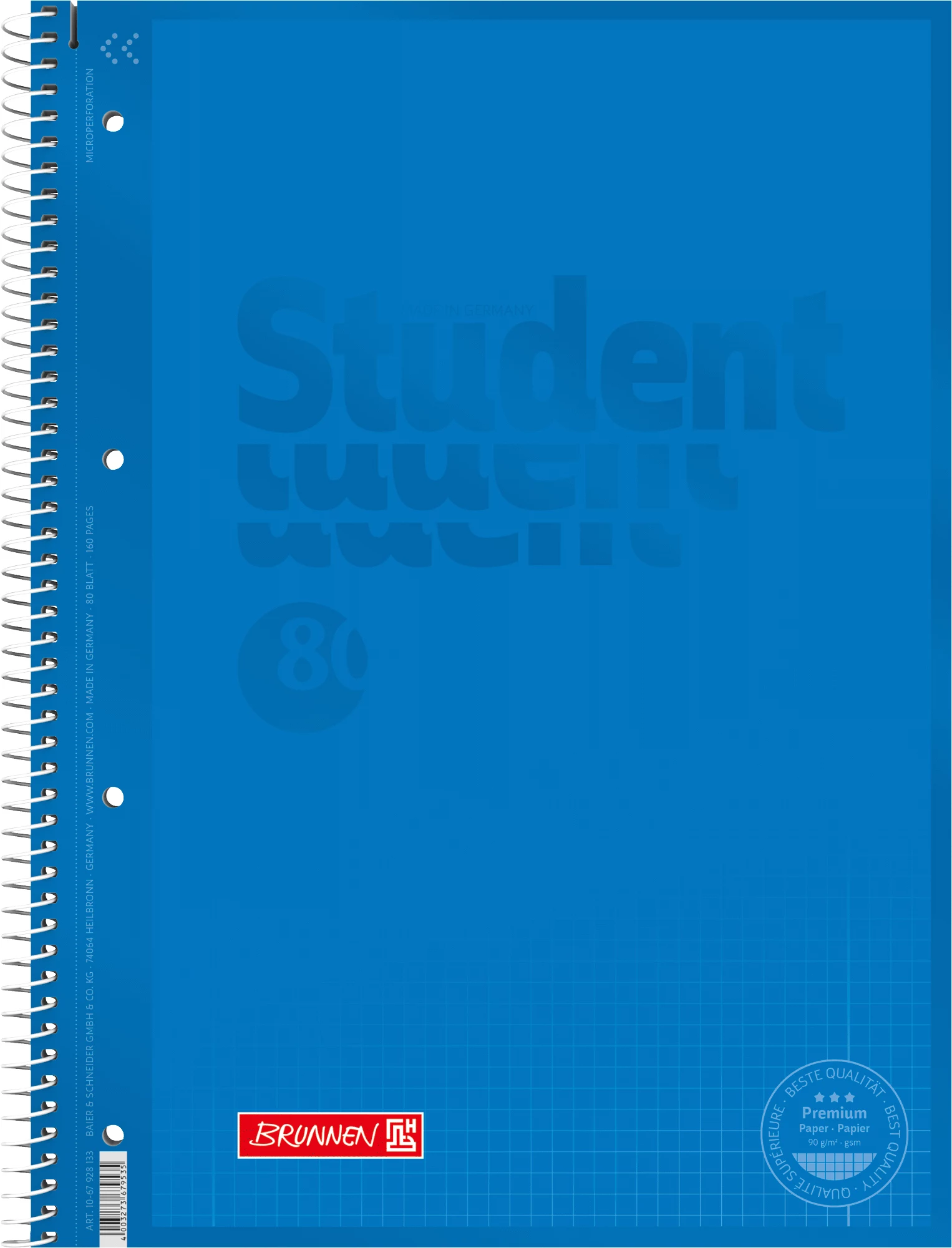 Brunnen 5 College Blocks Student DIN