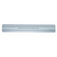 WEDO Aluminium Ruler 30 cm Silver