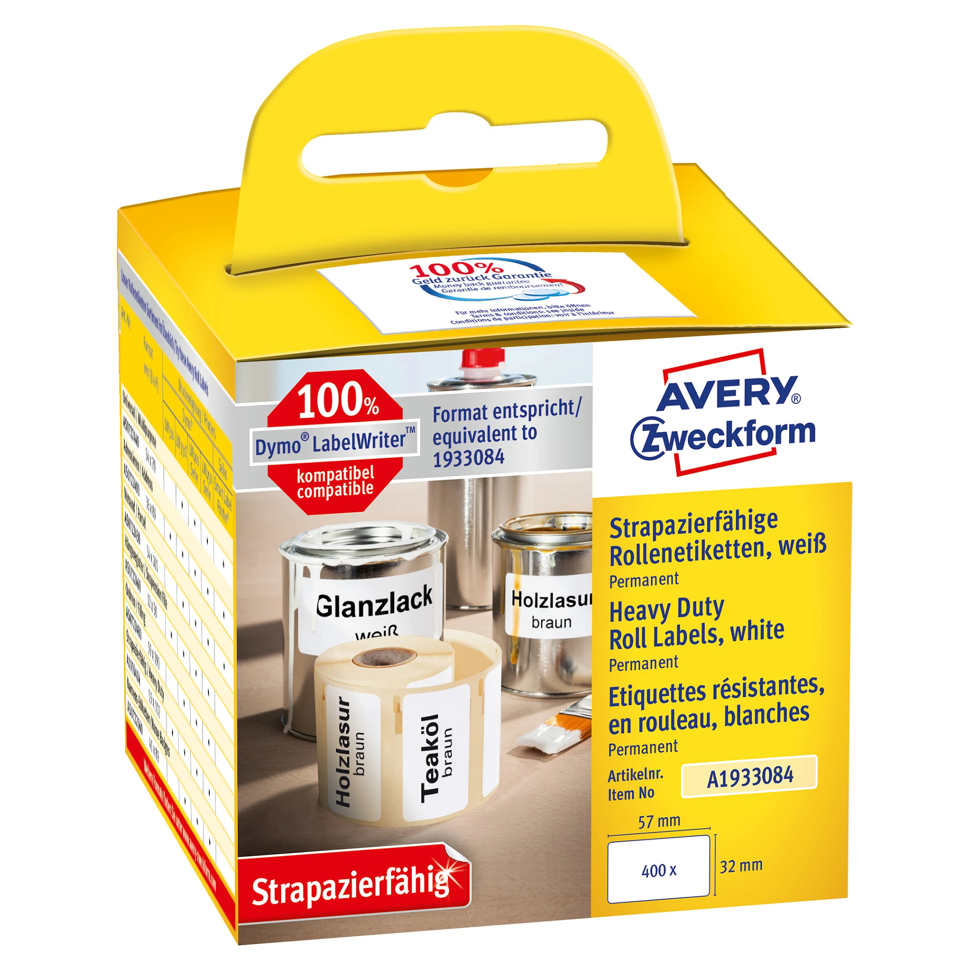 Avery Zweckform Labels on Roll -
