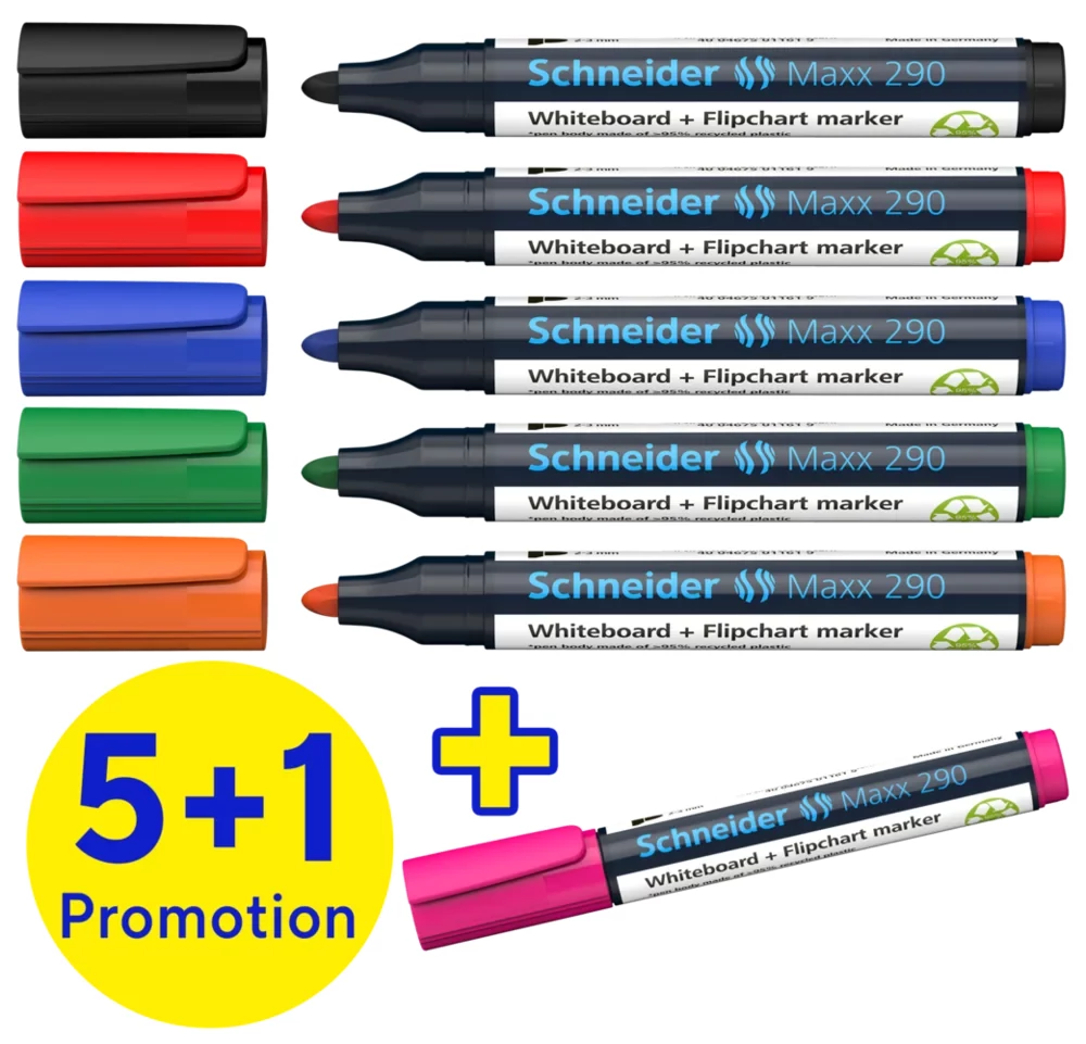 Schneider Maxx 290 Whiteboard un Flipchart