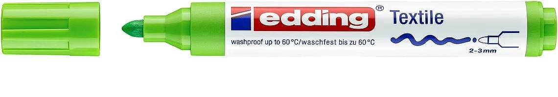 EDDING 4500 tekstila marķieris gaiši zaļš