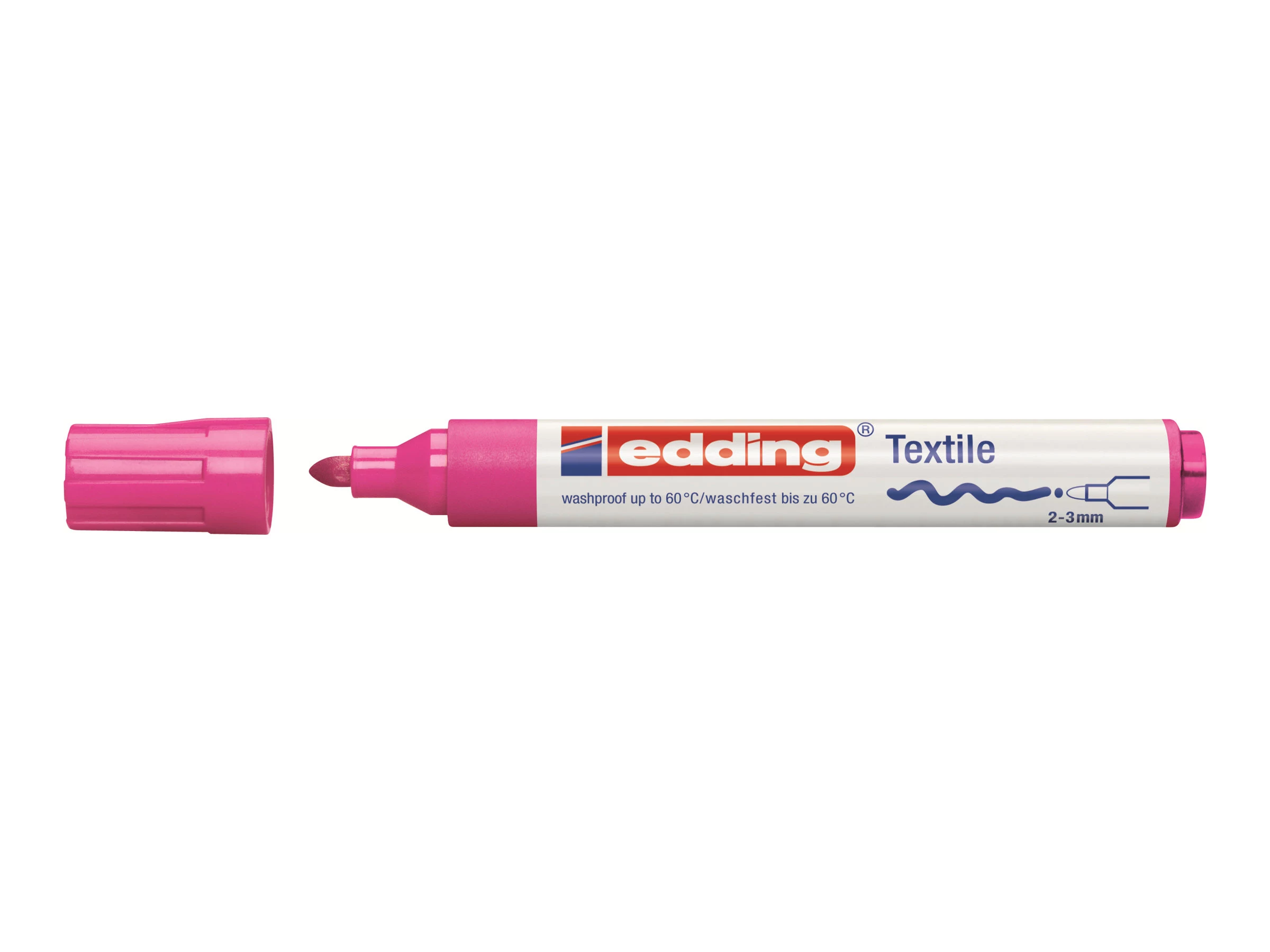 EDDING 4500 Textile Marker Pink 2