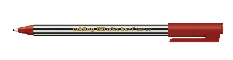 Edding 88 Permanentais marķieris - Sarkans