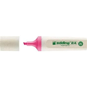 EDDING EcoLine 24 Highlighter - Rozā