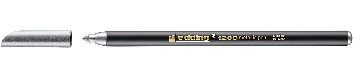 EDDING 1200 Silver Fine Round Tip