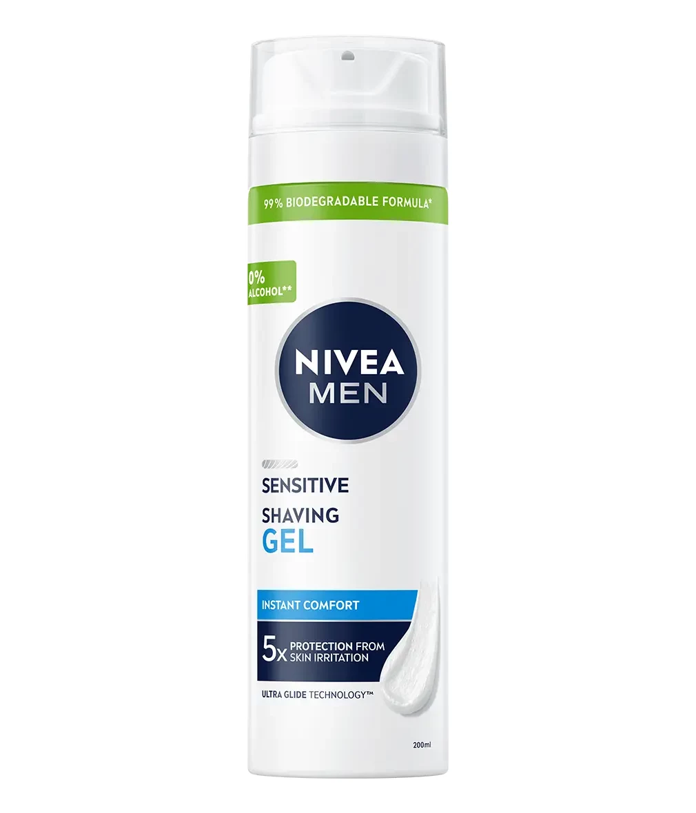 NIVEA MEN Sensitive Shaving Gel 200ml