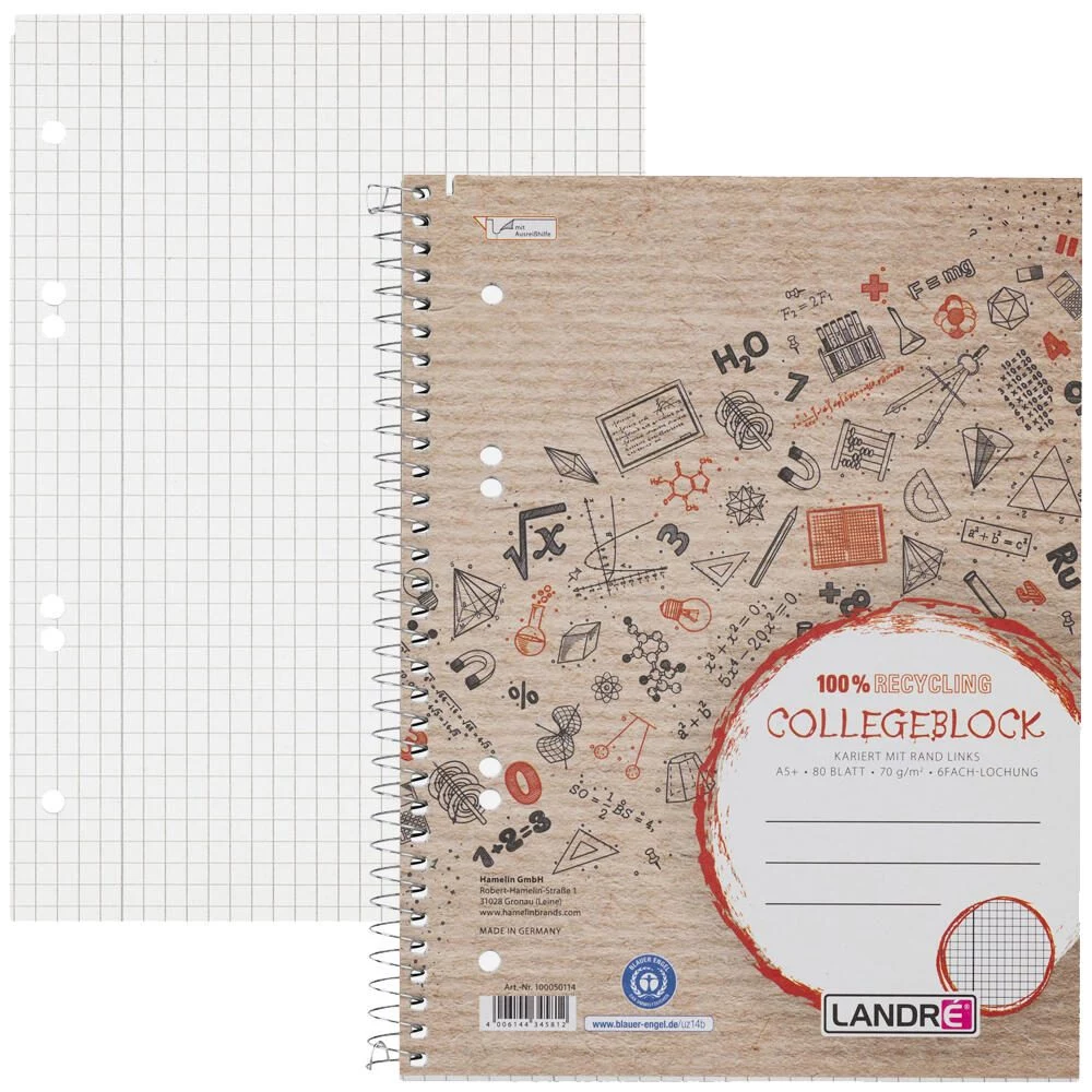 Hamelin Landre College Block A5 Squared