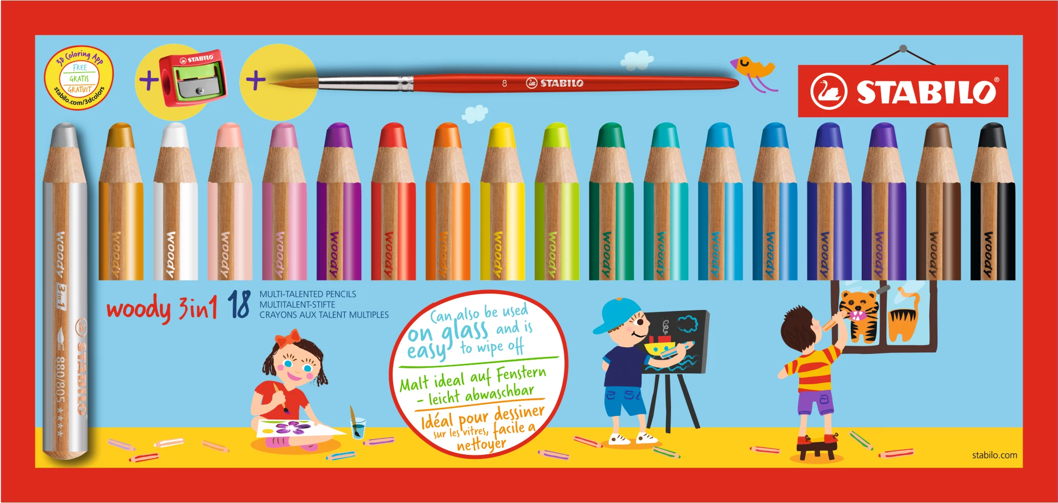 STABILO Woody 3 in 1 Multi-Talent