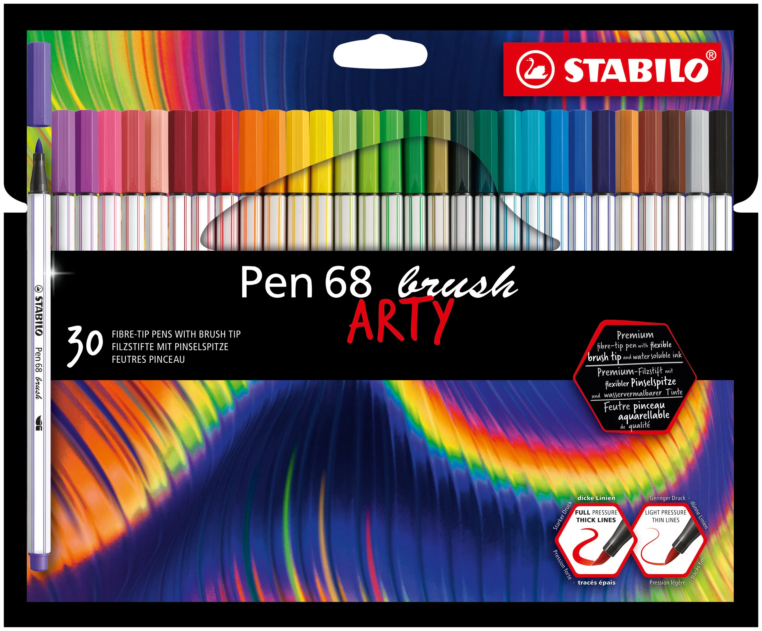 STABILO Pen 68 brush ARTY Edition