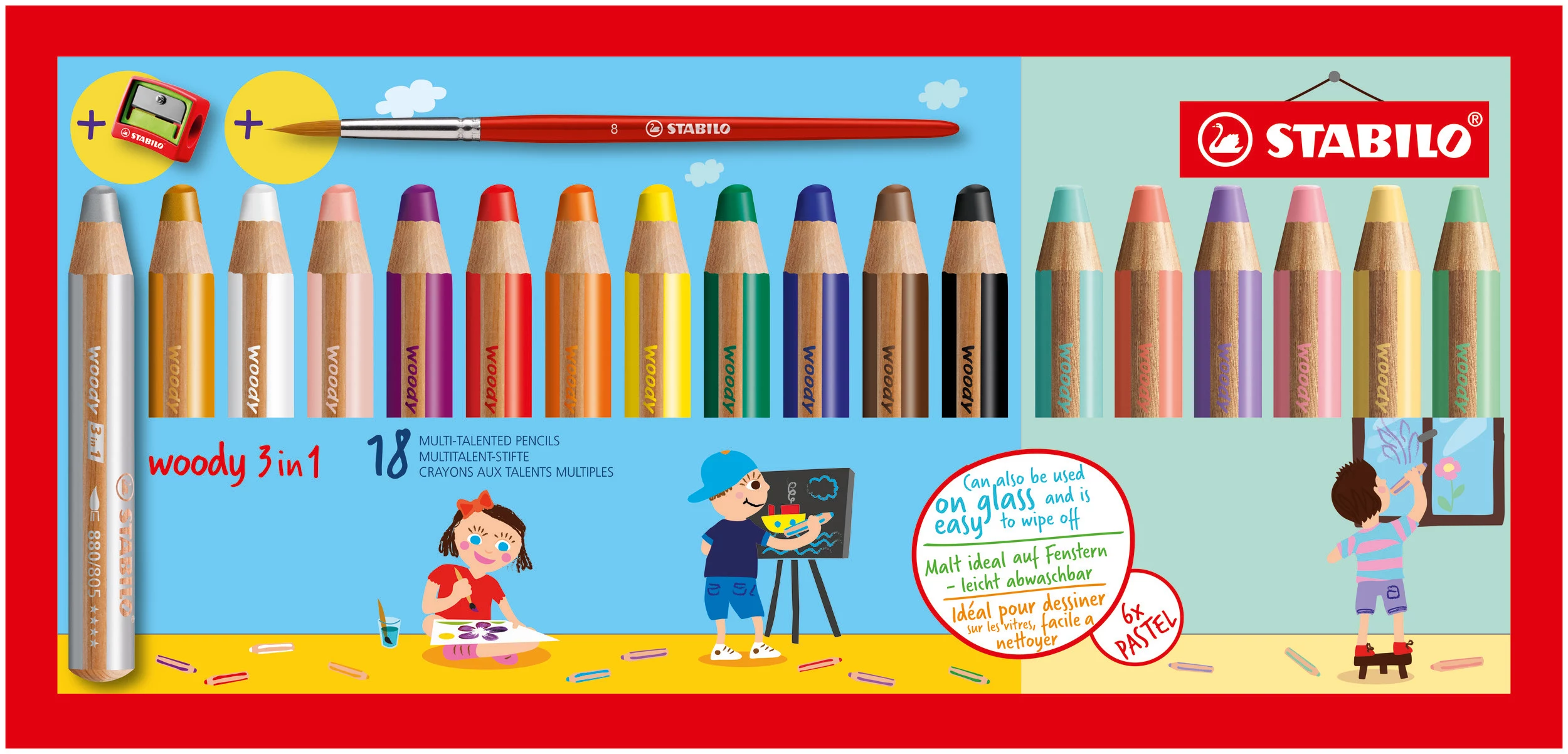 STABILO Woody 3-in-1 Multi-Talent Pencil 7