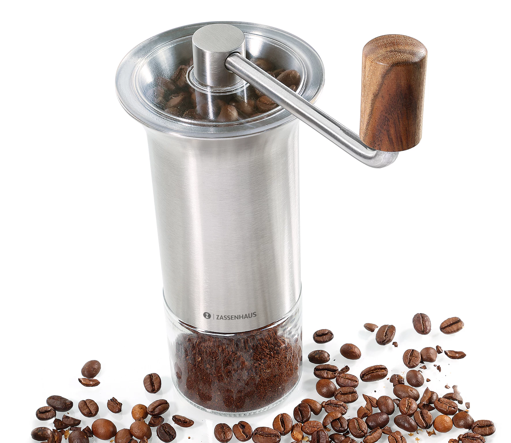 Zassenhaus Coffee Mill BARISTA Stainless Steel