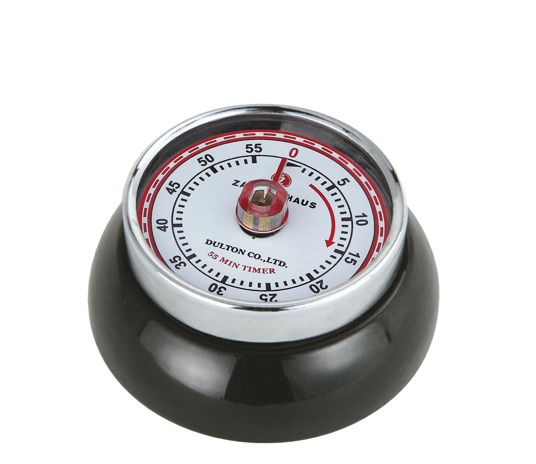 Zassenhaus Timer Speed Black mehāniskais virtuves