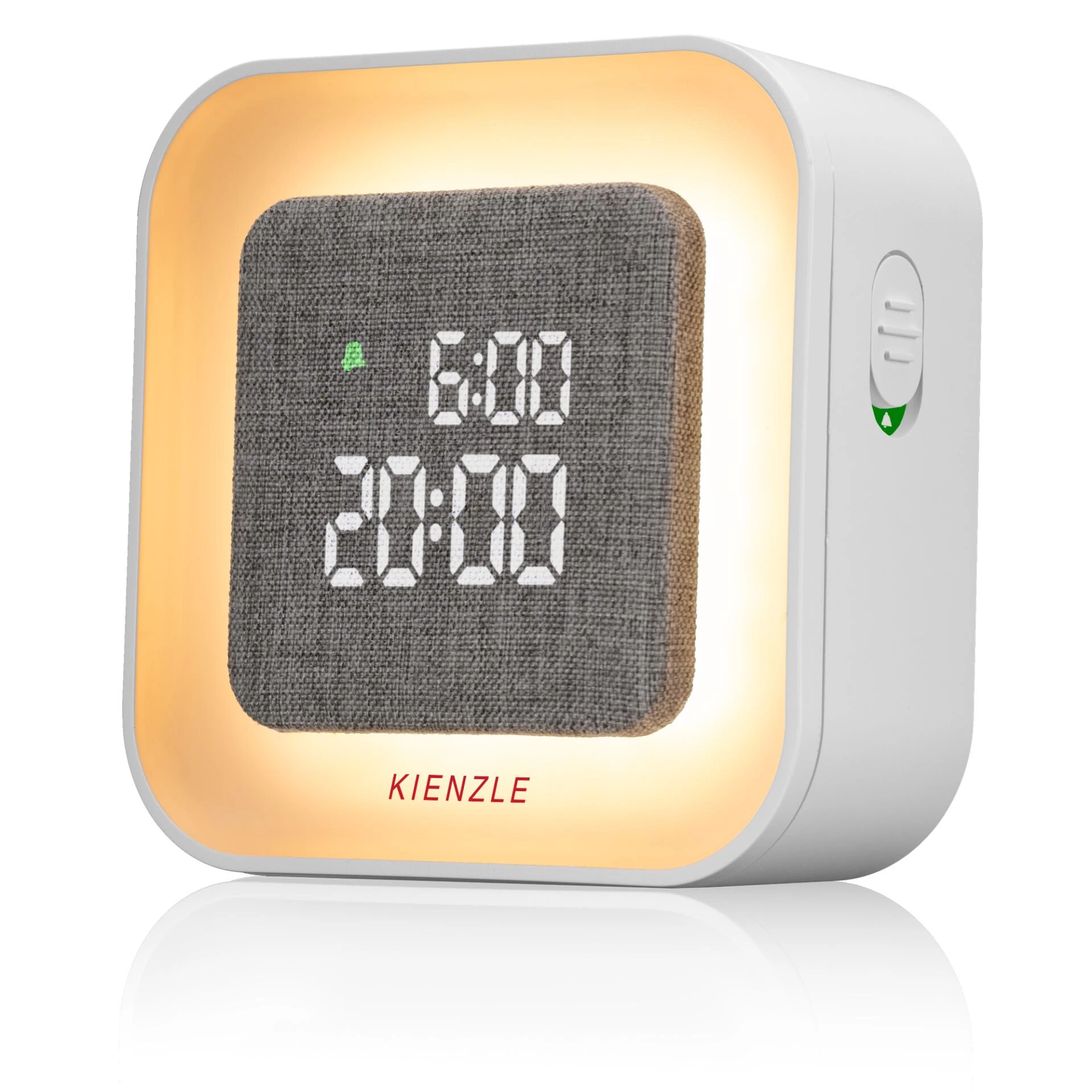 KIENZLE Light Alarm Clock Square Black