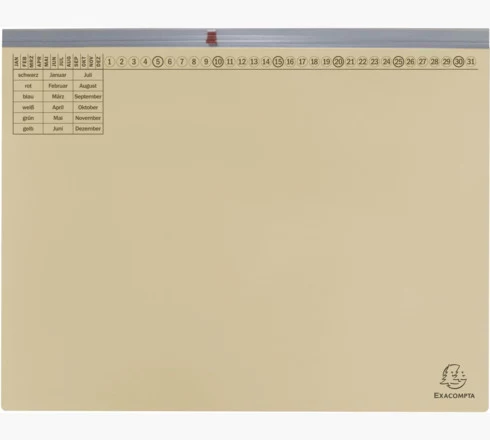 Exacompta 370222B Parastā mapīte – kartons