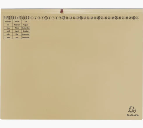 Exacompta 370422B Parastā mapes vāka mape