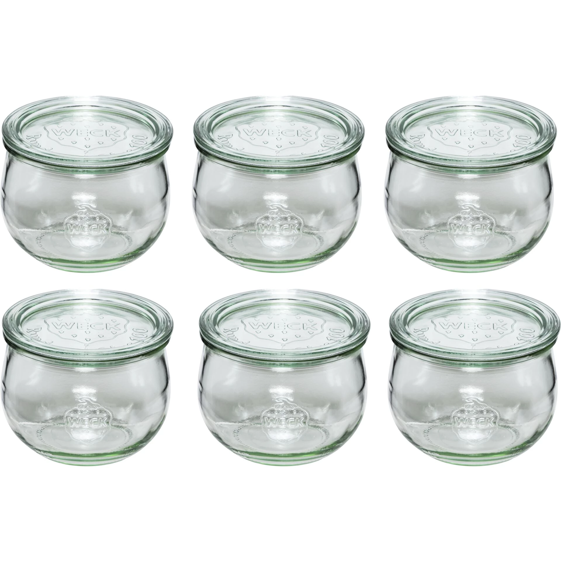 WECK Tulip Jar 580ml Set of