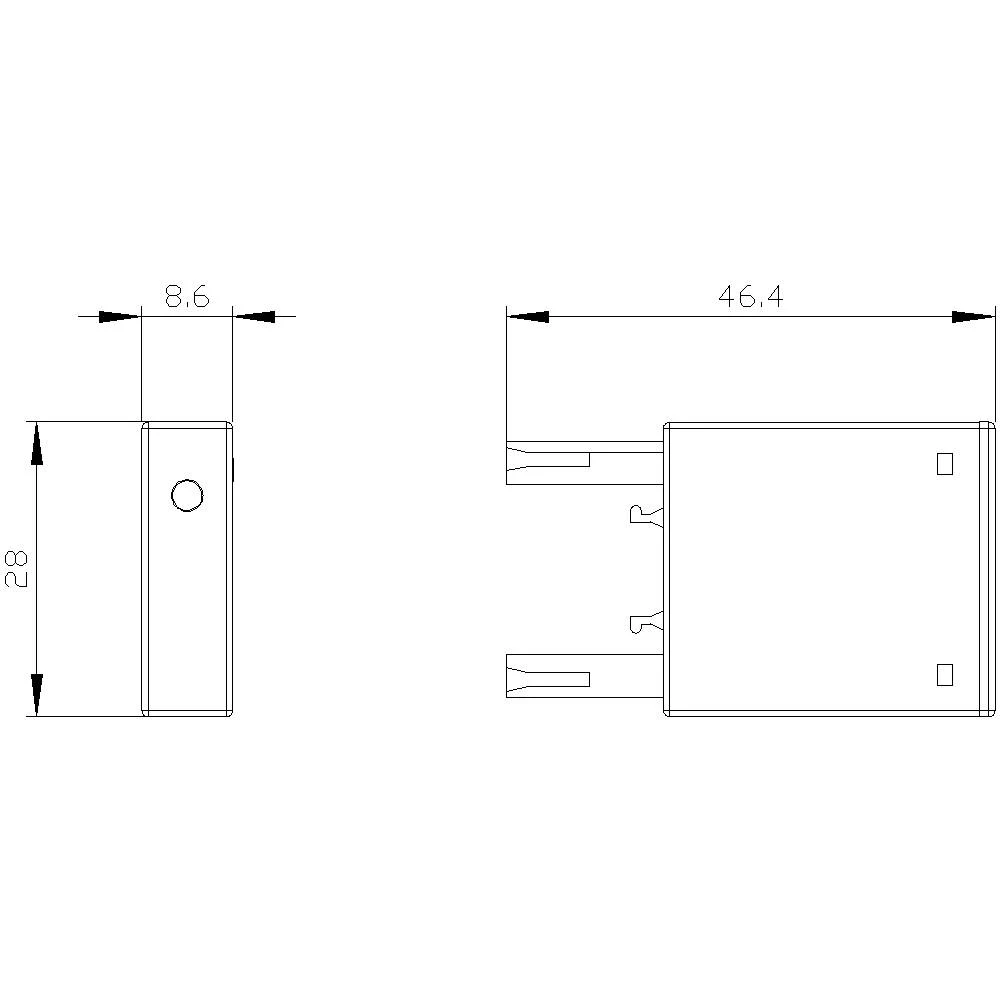 Siemens Pārsprieguma ierobežotājs 3RT2916-1LM00, Varistors, 24