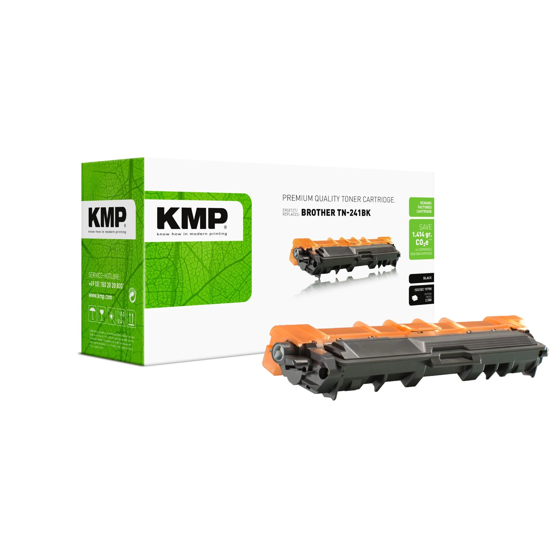 KMP B-T48 saderīga toneru kasetne melna