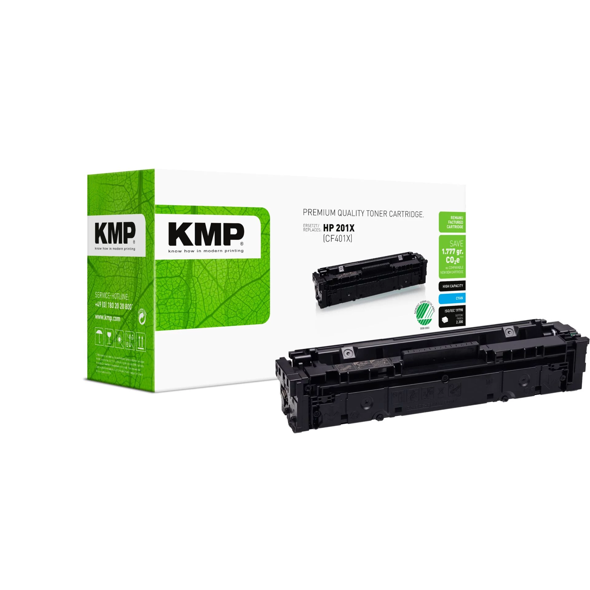 KMP H-T215CX High Yield Cyan Compatible