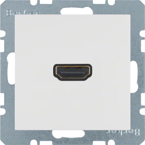 Berker 3315438989 HDMI sienas kontaktligzdas ieliktnis