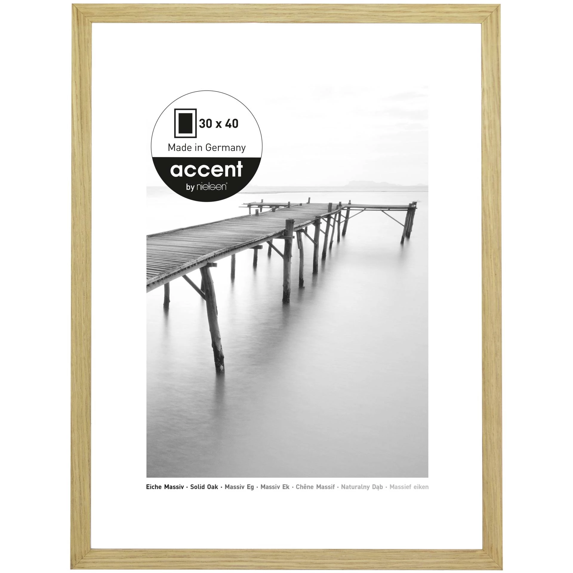 Nielsen Scandic ozolkoka foto rāmis 30x40