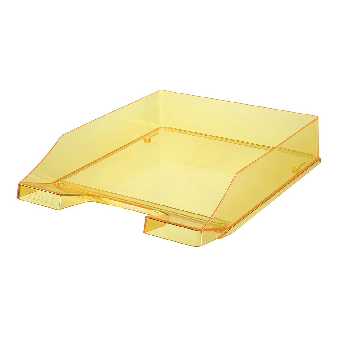 HAN Letter Tray Yellow-Transparent A4
